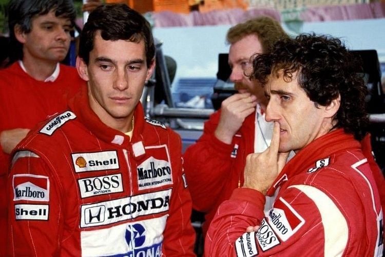 Aryton Senna and Prost had a very challenging equation at McLaren
