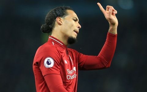 Van Dijk has been a rock at the back for Liverpool