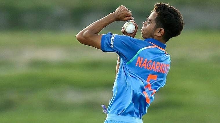 Kamlesh Nagarkoti led the bowling attack of the India under-19 team in the world cup last year.