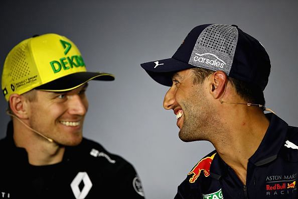 Hulkenberg and Ricciardo will be teammates at Renault this year