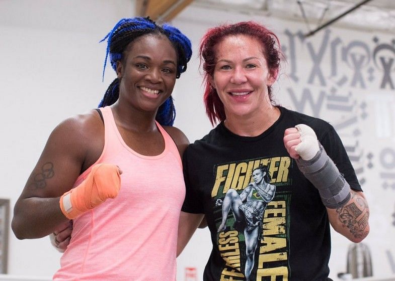 Shields has been helping Cyborg with her boxing.