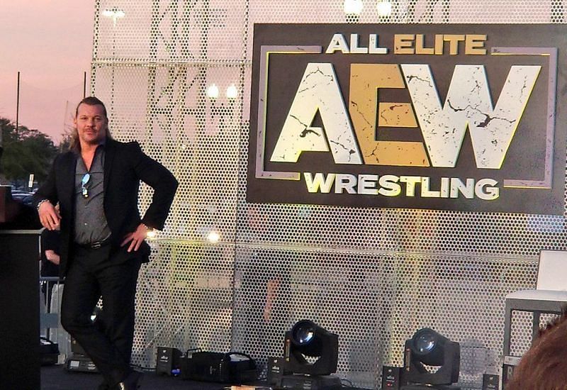 Chris Jericho at the AEW Rally