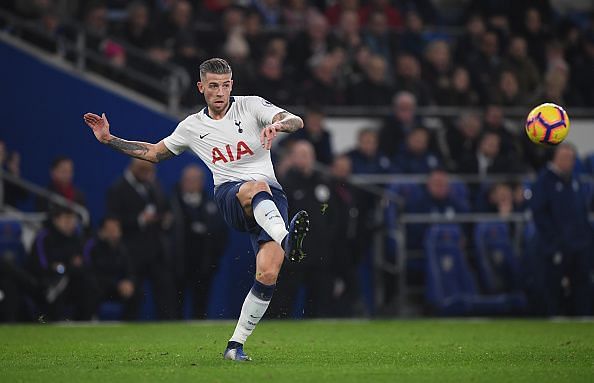Alderweireld has the ability to play balls from the back