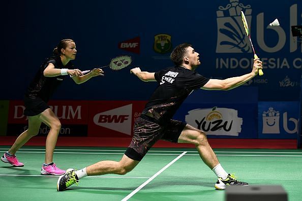 Mathias Christiansen at the Indonesia Open