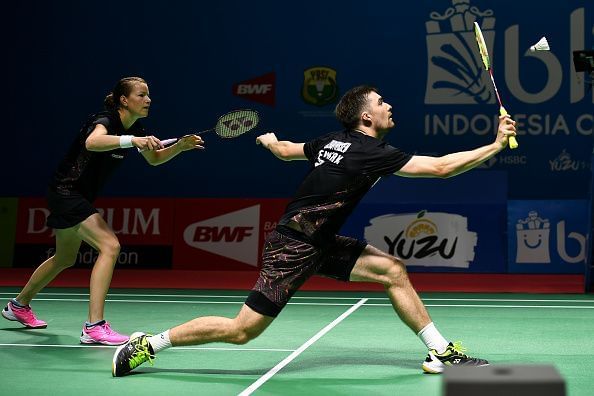 Mathias Christiansen at the Indonesia Open