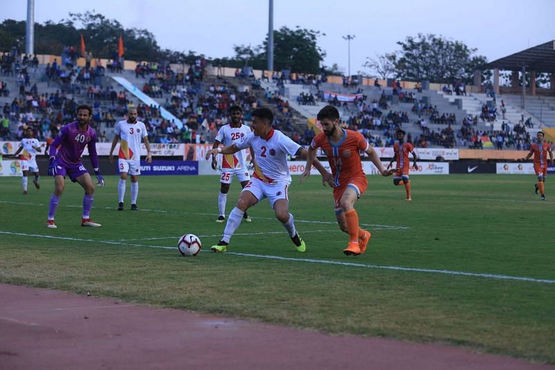 East Bengal defenders were left dumbfounded in the 2nd half