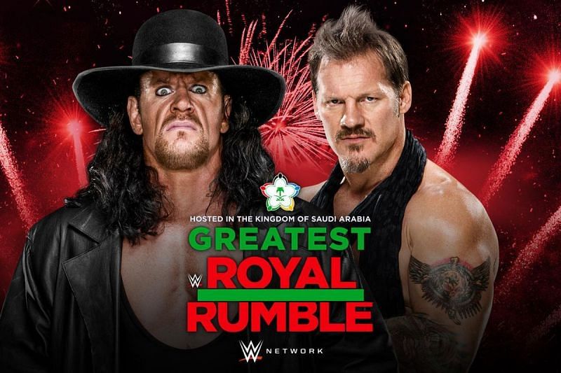 The Undertaker vs Chris Jericho was locked for the Greatest Royal Rumble show