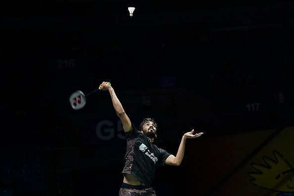Kidambi Srikanth at the BWF World Championships 2018
