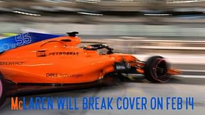 McLaren to launch 2019 car on Valentine’s Day