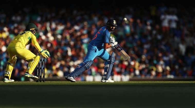 Rohit Sharma scored his 22nd ODI century against Australia at SCG