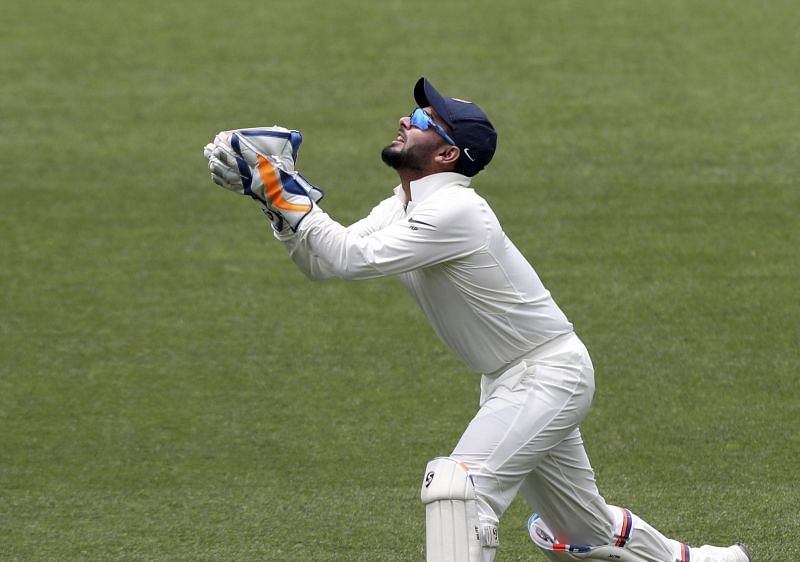 Pant took 11 catches in the first Test against Australia