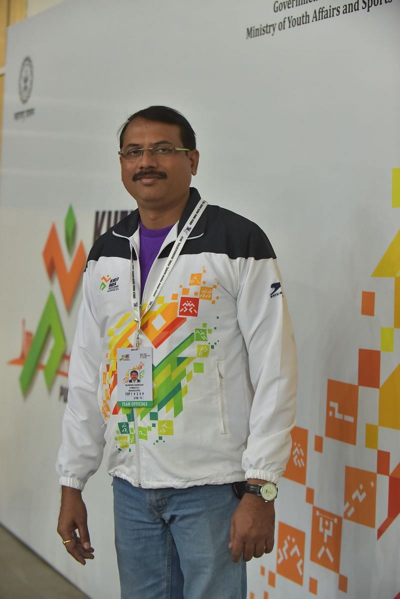 Mahendra Babhulkar, Gymnastics coach of Maharashtra at Khelo India Youth Games