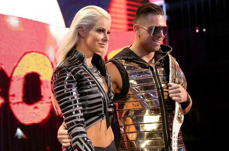 Miz with Maryse as Intercontinental Champion.