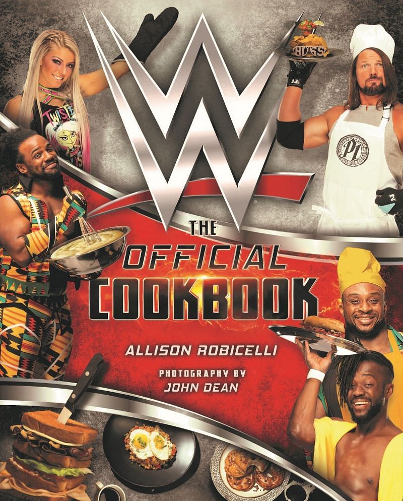 WWE: The Official Cookbook cover art