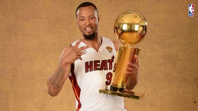 "James Harden is the MVP right now," says 2012-13 NBA Champion Rashard Lewis