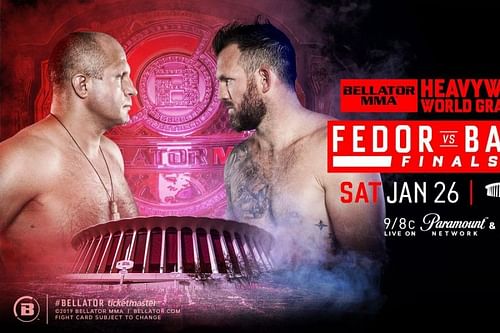 Fedor Emelianenko and Ryan Bader will main event Bellator 214