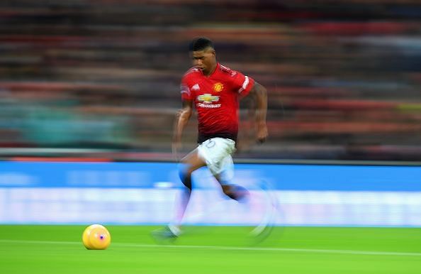Rashford and Martial countered with pace