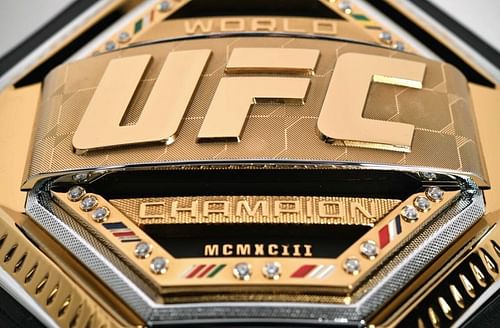 The new UFC Legacy Championship Belt