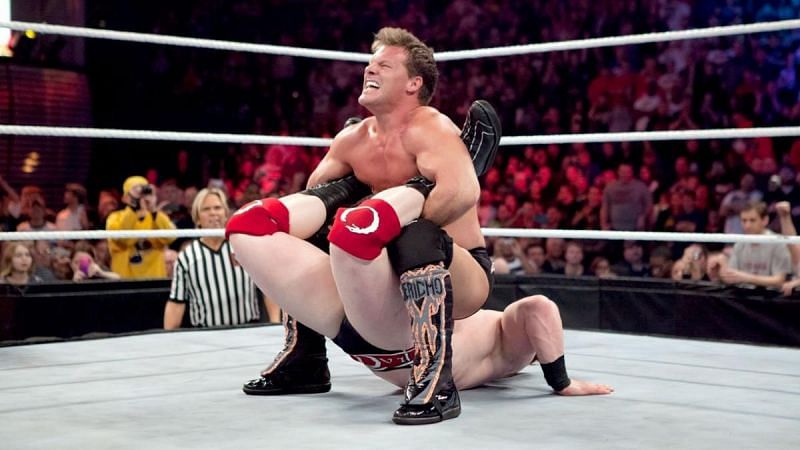 Chris Jericho applies the Walls of Jericho on Sheamus during the 2012 Royal Rumble