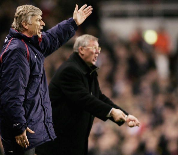 Arsene Wenger v Sir Alex Ferguson