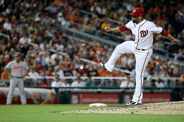 Kelvin Herrera, Baltimore Orioles v Washington Nationals