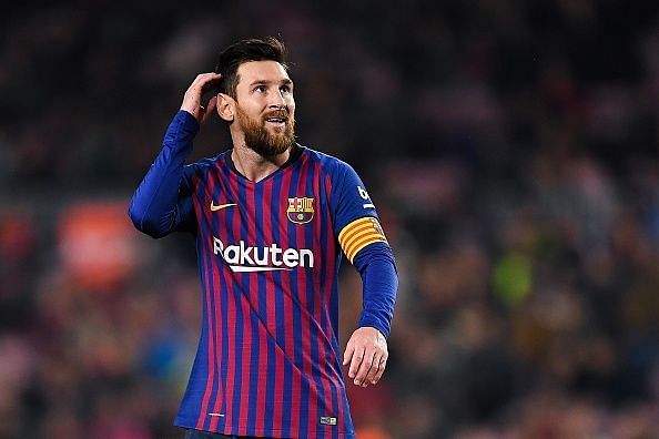 Barcelona had to once again rely on Messi to bail them out