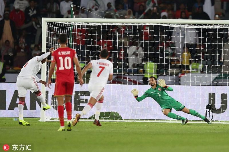 Sayed Shubbar Alawi was only beaten once against UAE and it was from a well-taken penalty by Ahmed Khalil