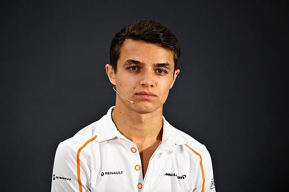 Norris is one of two British F1 rookies in 2019