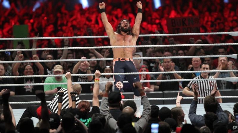 Seth Rollins punched his ticket to WrestleMania 35 last night when he won the Men&#039;s Royal Rumble match.