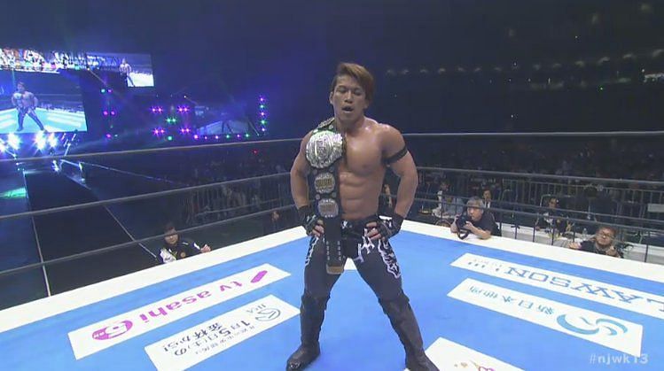 Taiji Ishimori defeated Kushida to become the new IWGP Junior Heavyweight Champion