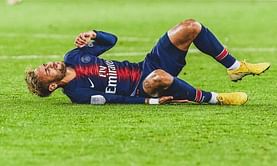 Twitter explodes as Neymar is set to miss both legs against Manchester United in the Champions League