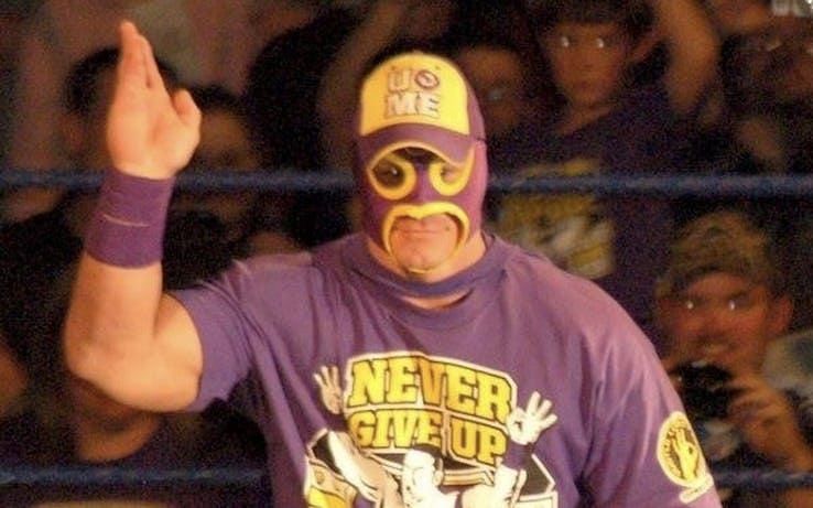 John Cena competed under a mask as his cousin &#039;Juan Cena&#039; in late 2010.