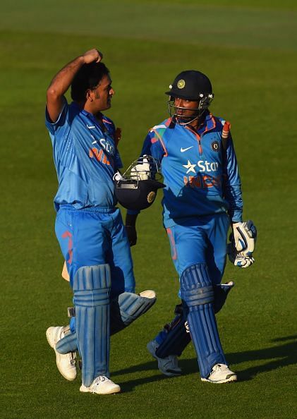 While Ambati Rayudu seems to have locked the no.4 position, MS Dhoni has struggled to get going with the bat