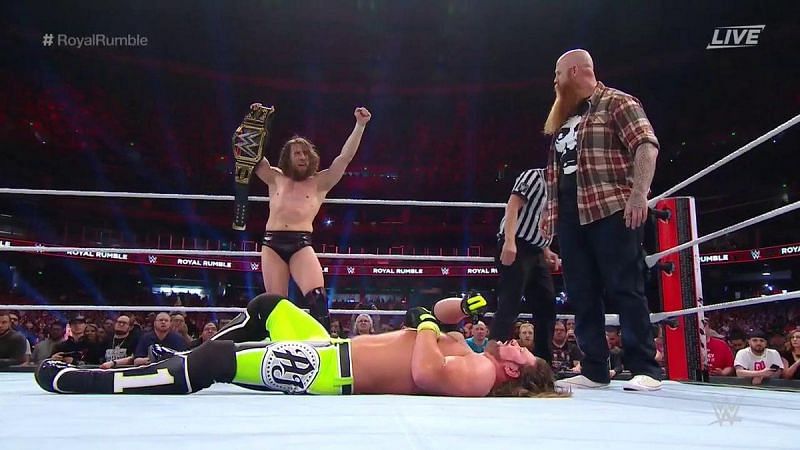 Bryan defeated Styles
