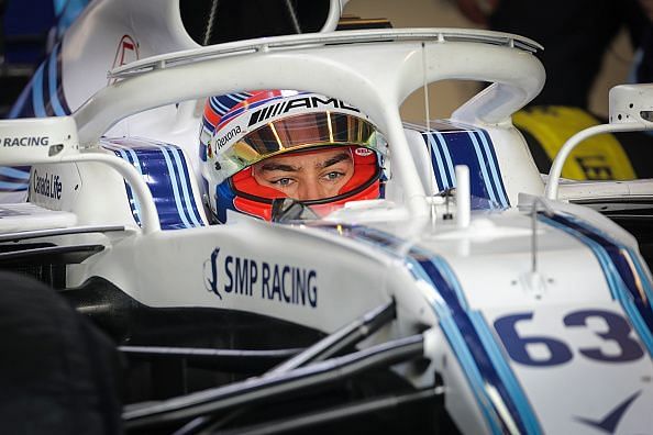 F1 End of Season Testing in Abu Dhabi - Day One, George Russell in his Williams