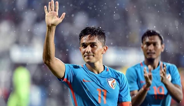 Veteran Indian player Sunil Chhetri also features on this list