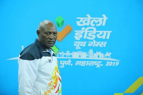 Cuban Romain Romero Drake, the coach of Madhya Pradesh boxing team