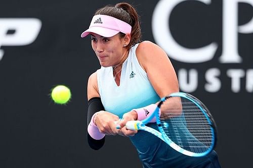 Muguruza was comfortable and eased to a straight-sets victory in Round One on Day 2