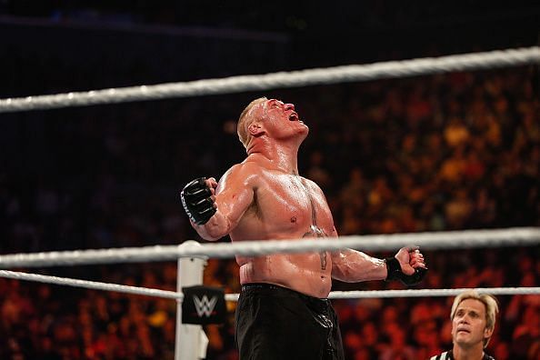 Brock Lesnar at WWE SummerSlam 2015