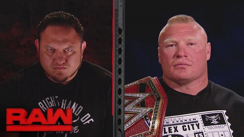 Joe and Lesnar had so much chemistry in their promo segments