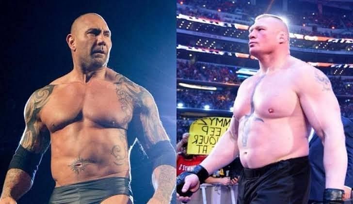Lesnar vs Batista