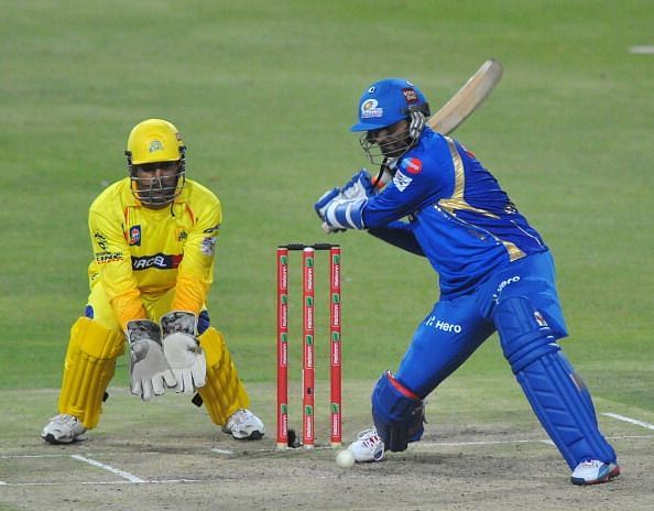 CLT20 2012 Chennai Super Kings v Mumbai Indians