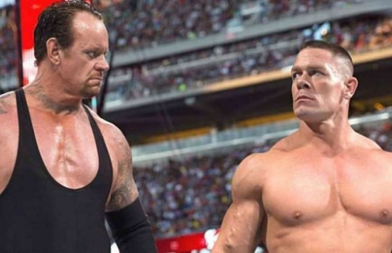 John Cena versus The Undertaker part two. Who wins?