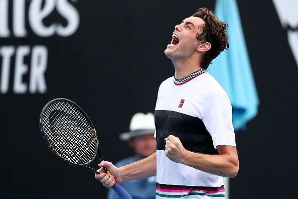 Taylor Fritz elated after defeating Monfils