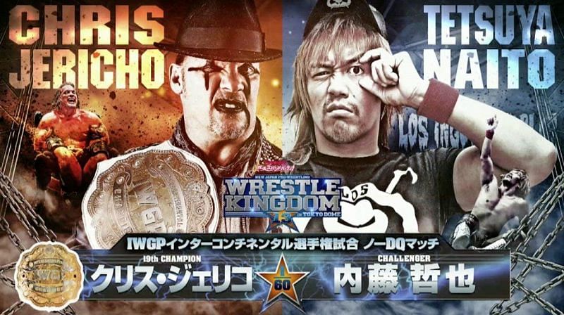 Tetsuya Naito looked to get his Intercontinental Title back from Jericho