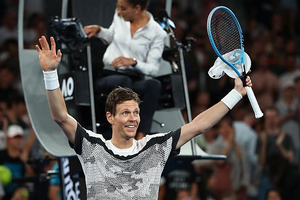 2019 Australian Open - Day 5 - Tomas Berdych cruises into round four