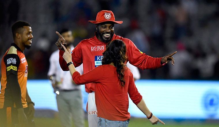 Chris Gayle will be looking to fir