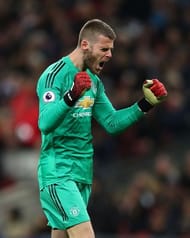 David de Gea continued to shine during Mourinho's time at United