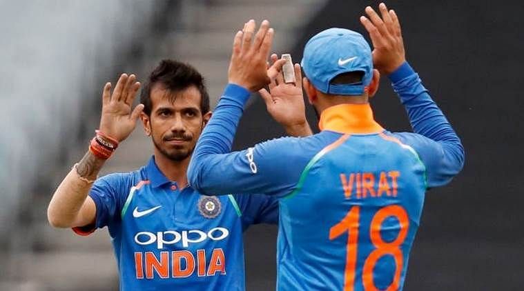 Yuzvendra Chahal has equaled the record for the best figures for an Indian bowler in ODIs at MCG