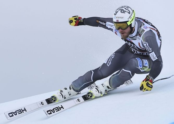 Jansrud out after breaking hand in downhill training crash